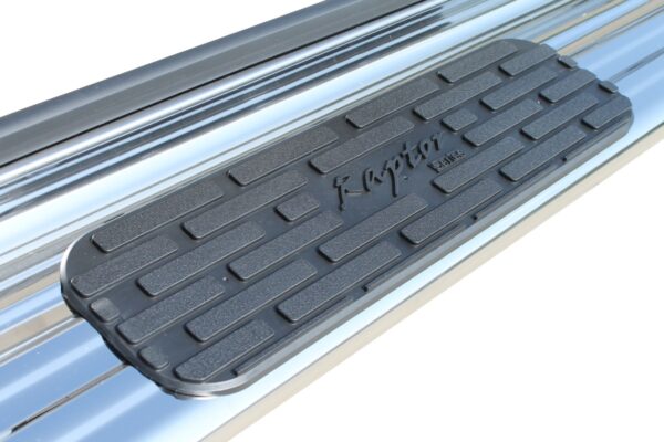 Raptor 7" Running Boards - Stainless