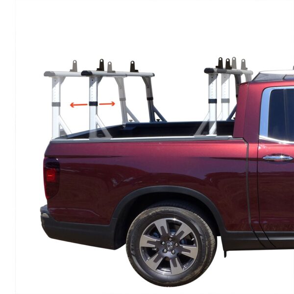 Revolver X4s + Honda Ridgeline Ladder Rack P3000 2017+ (Silver/Black) - Image 7