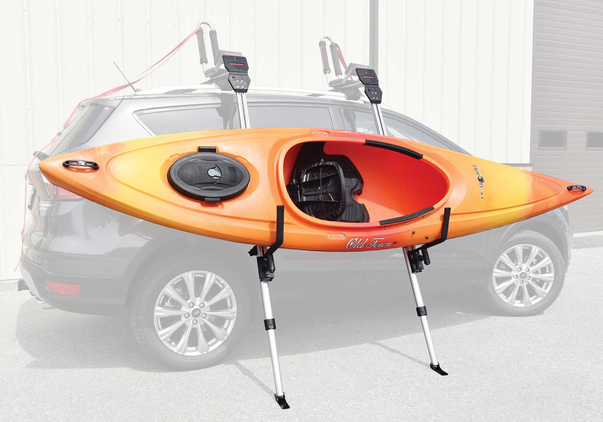 Telos™ XL Load Assist for Malone J-Style Kayak Carrier (DownLoader™) and V-Style Kayak Carrier (SeaWing™) - Image 4