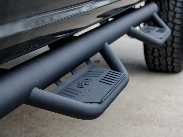 N-FAB Cab Length Podium Steps - Stainless/Black - Image 20